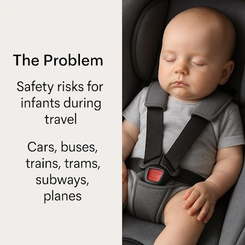 Unsafe infant travel scenarios across transport modes